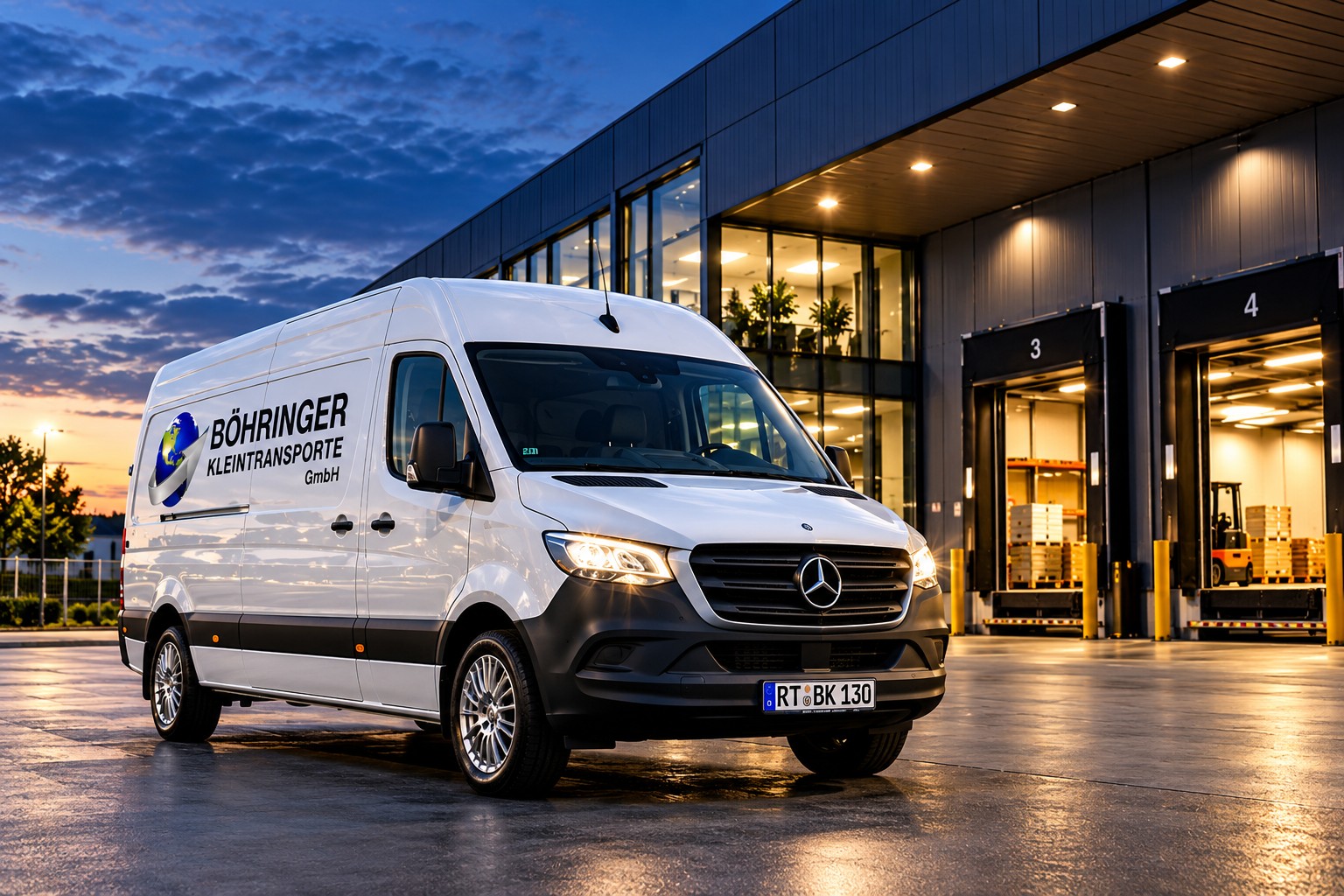 Transportfahrzeug von Böhringer Kleintransporte